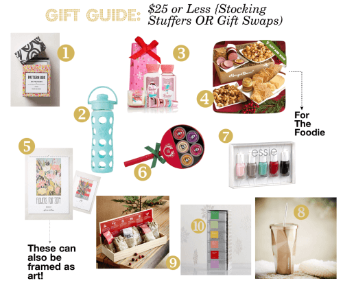 Gift Guide- $25 or Less